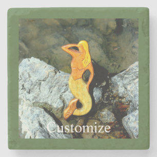 Blonde-Aussichtsamme Steinuntersetzer