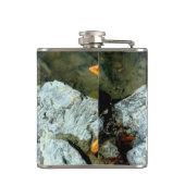 Blonde-Aussichtshemme Flachmann (Rückseite)