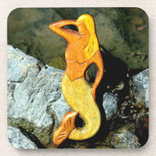 Blonde-Aussichtshemme Untersetzer