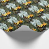 Blonde-Aussichtspersonen Geschenkpapier (Ecke)