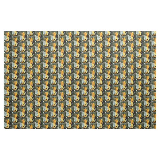 Blonde-Aussichtspersonen Stoff (Yard (91,4 cm))