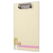 Blonde Baker Cupcake D12 Zwischenablage 1 Klemmbrett (Links)