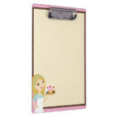 Blonde Baker Cupcake D12 Zwischenablage 3 Klemmbrett (Rechts)