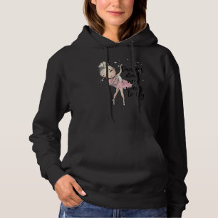 Blonde Ballet Dancer Girls Ballerina Tance Class W Hoodie
