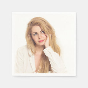 Blonde Beauty Napkins Serviette
