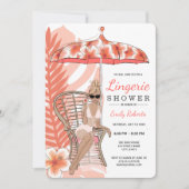 Blonde Blonde Bride Einladung (Vorderseite)