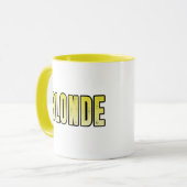 Blonde, blonde Liebhaber Tasse (Vorderseite Links)