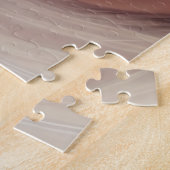 Blonde Blue Mit Augen Young Girl Woman Puzzle (Seite)