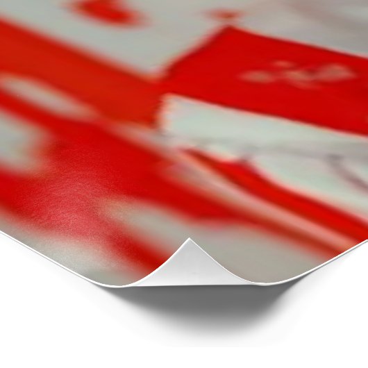 Blonde bob hair woman cinematic portrait Poster (Ecke)