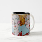 Blonde Bombshell 11oz Tasse (VorderseiteRechts)