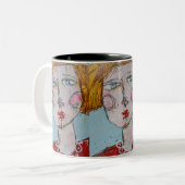 Blonde Bombshell 11oz Tasse (Vorderseite Links)