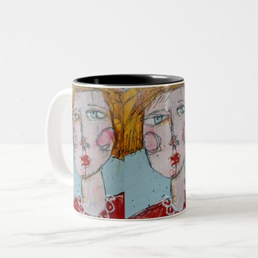 Blonde Bombshell 11oz Tasse (Vorderseite Links)
