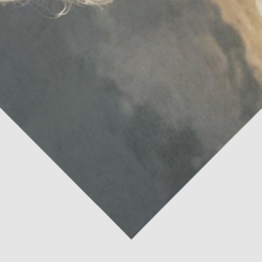 Blonde Bombshell - Edgy Button-Up Decoupage Seidenpapier (Ausschnitt)