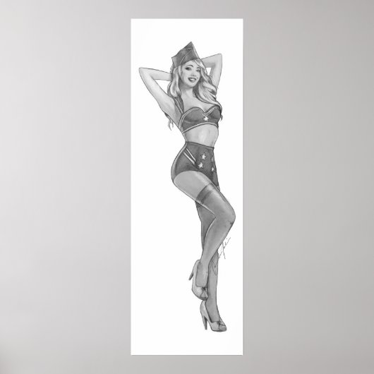 Blonde Bombshell Poster (Vorne)