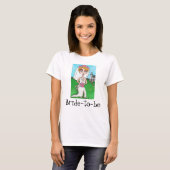 Blonde Bride & Bling - T - Shirt der künftigen Gen (Vorne ganz)