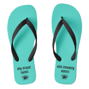 Blonde & Broke - Flip Flops - Schwarzes Logo Badesandalen