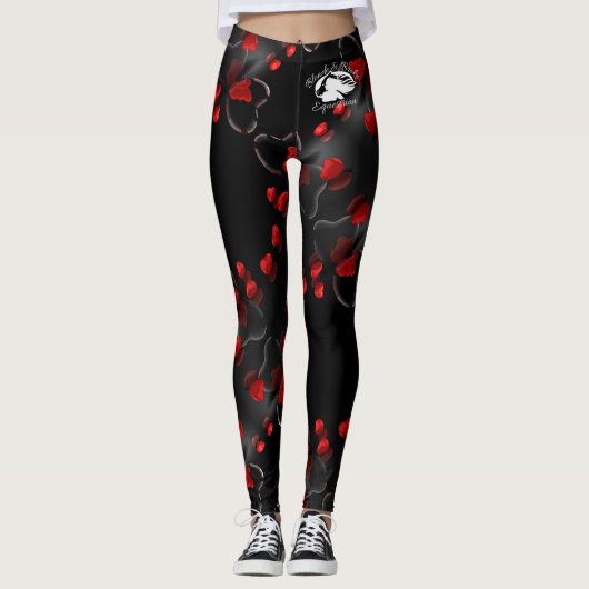 Blonde & Broke - Gemusterte Leggings (Vorderseite)