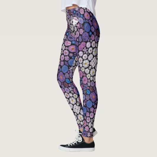 Blonde & Broke - Gemusterte Leggings (Links)