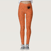 Blonde & Broke - Gemusterte Leggings - Schwarzes L (Vorderseite)