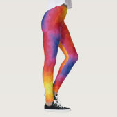 Blonde & Broke - Gemusterte Leggings - Schwarzes L (Rechts)