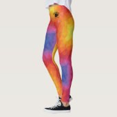 Blonde & Broke - Gemusterte Leggings - Schwarzes L (Links)