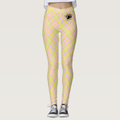 Blonde & Broke - Gemusterte Leggings - Schwarzes L (Vorderseite)