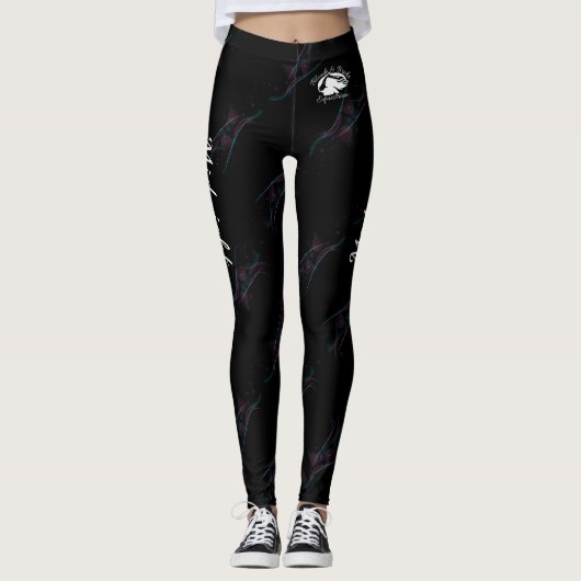Blonde & Broke - "Personalize this Leggings" Leggings (Vorderseite)