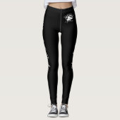 Blonde & Broke - Solide Leggings - Script (Vorderseite)