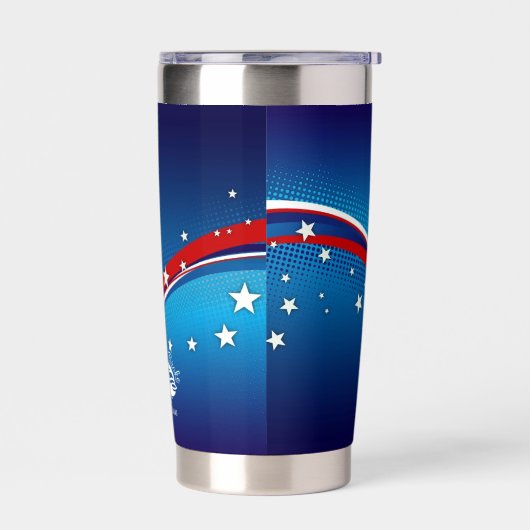 Blonde & Broke - Wasserflasche Thermobecher (Links)