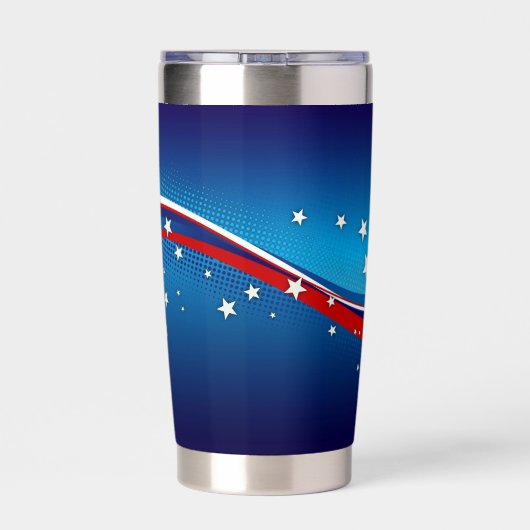 Blonde & Broke - Wasserflasche Thermobecher (Rückseite)