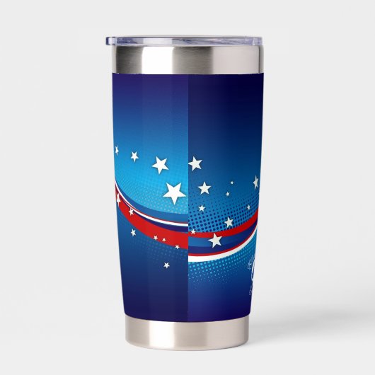 Blonde & Broke - Wasserflasche Thermobecher (Rechts)