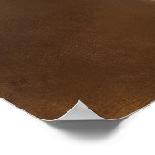 Blonde Cocker Spaniel Poster (Ecke)