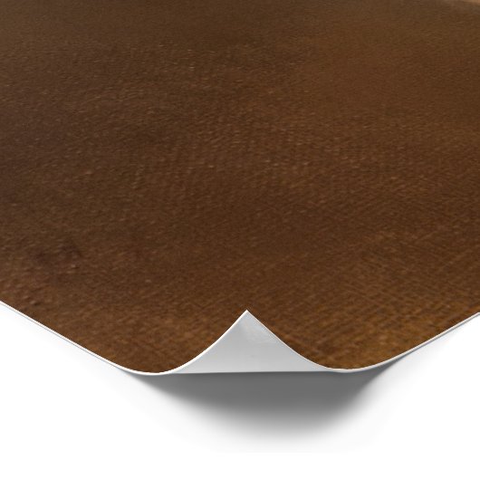 Blonde Cocker Spaniel Poster (Ecke)