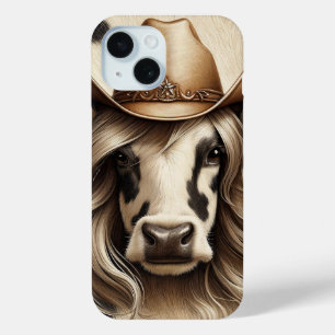 Blonde Country Kuh Mädchen Lustig Case-Mate iPhone Hülle