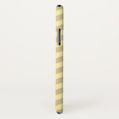 Blonde Cream Neutral Chevrons Case-Mate iPhone Hülle (Hinten/Rechts)