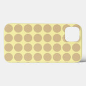 Blonde Cream Neutral Dots Case-Mate iPhone Hülle (Rückseite (Horizontal))