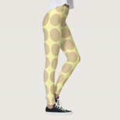 Blonde Cream Neutral Dots Leggings (Rechts)