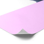 Blonde Curls Poster (Ecke)