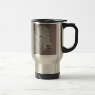 Blonde D'Aquitaine Kuh Reisebecher