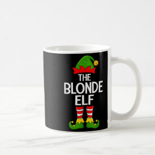 Blonde Elf Xmas Matching Family Elf Squad Christma Kaffeetasse
