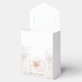 Blonde Fairy Baby Dusche Vielen Dank Geschenkschachtel (Geöffnet)