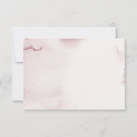 Blonde Fairy Birthday verzauberter Wald Dankeskarte (Rückseite)