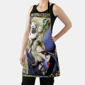 Blonde Fairy Floral Lila Schürze (InSitu)