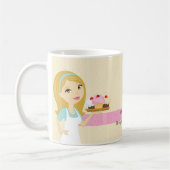 Blonde fördernde Kaffee-Tasse 1 des Kaffeetasse (Links)