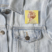 Blonde Frau 2 Button (Beispiel)