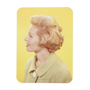Blonde Frau 2 Magnet