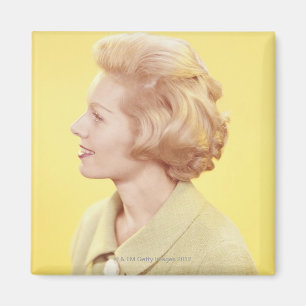Blonde Frau 2 Magnet