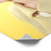 Blonde Frau 2 Poster (Ecke)