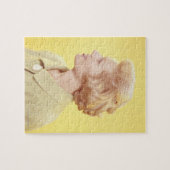 Blonde Frau 2 Puzzle (Horizontal)