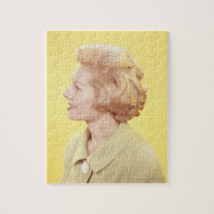 Blonde Frau 2 Puzzle